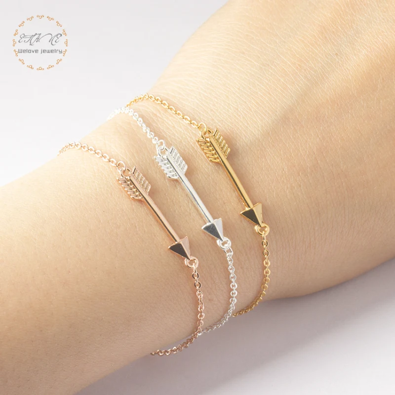 Us 1 4 30 Off One Direction Rose Gold Arrow Bracelets For Women Valentines Day Jewelry Stainless Steel Chain Charm Pulseira Feminina In Us 1 4 30 Off One Direction Rose Gold Arrow Bracelets For Women Valentines Day Jewelry Stainless Steel Chain Charm Pulseira Feminina In