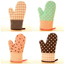 1 предмет, хлопковая утепленная Кухня выпечки Утепленные перчатки Пособия по кулинарии мягкий печь перчатки Прихватки кухонные выпечки защиты Handwears