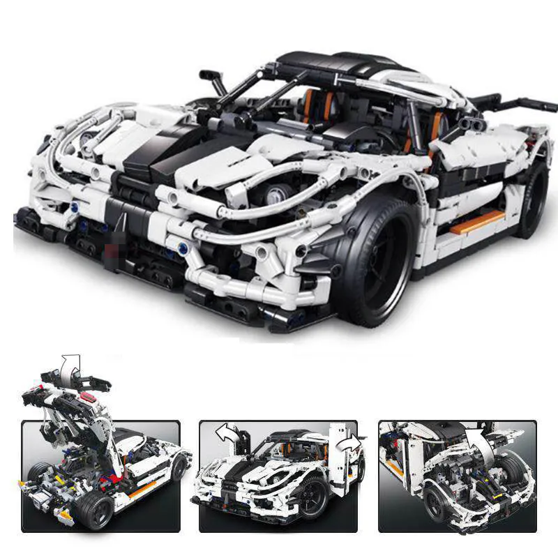 

Yile 516A Technic Series The MOC-4789 Changing Racing Car Set Model Building Block Bricks Toys Gift Compatible With Legoings