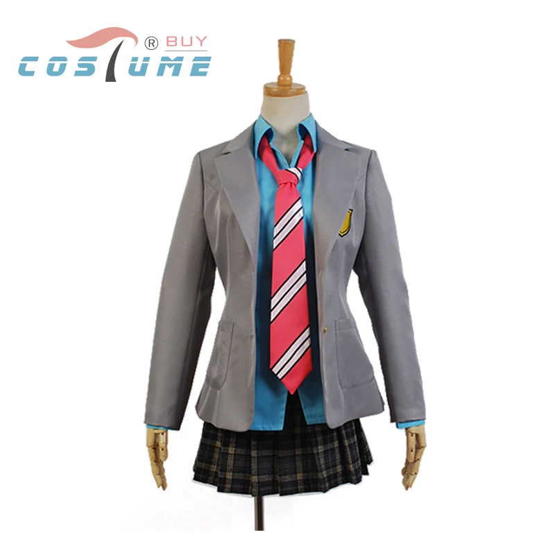 

Kimi no Uso Your Lie In April Kaori Miyazono Cosplay Costume For Women Anime Halloween Costumes