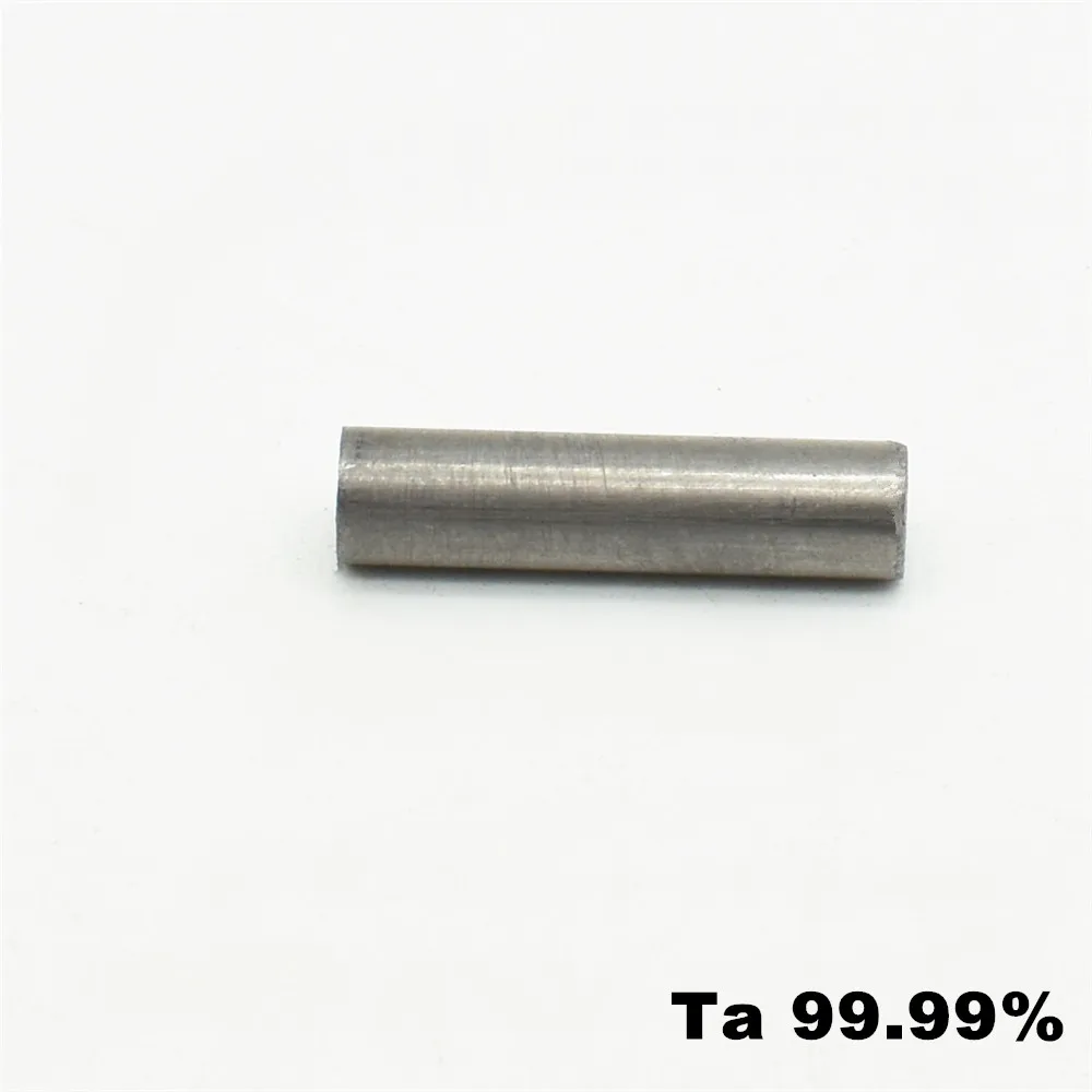 

Dia.5*20mm Tantalum Bar 99.99% Purity Ta Hard Metal for Experiment DIY Simple Substance Element Collection Diameter 5-30mm