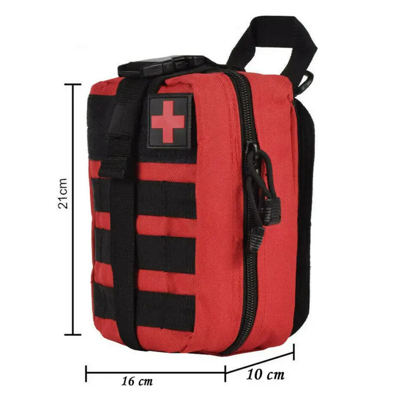 Brand New Tactical First Aid Kits Survival Molle Rip-Away EMT Pouch Bag IFAK Medical Red Emergency Survival Rescue Empty Bag