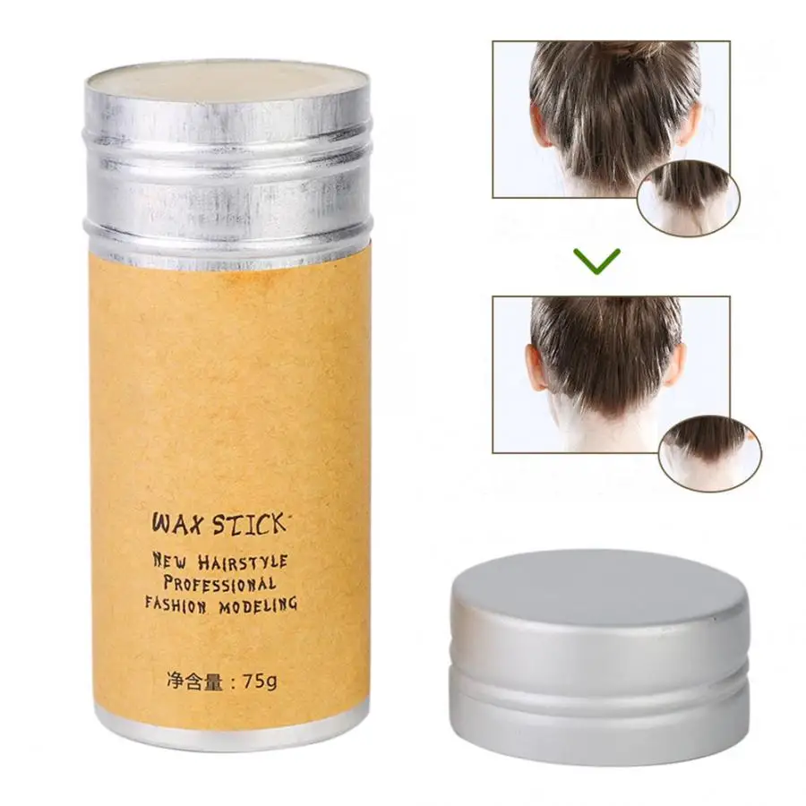 

75g Hairs Bangs Styling Fixing Cream Non-greasy Sporadic Hair Finish Wax Hair Pomade