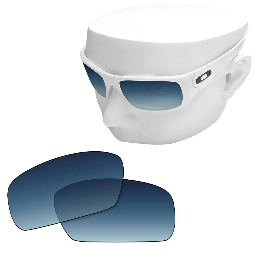 

OOWLIT Polarized Replacement Lenses of Blue Gradient for-Oakley Crankshaft OO9239 Sunglasses