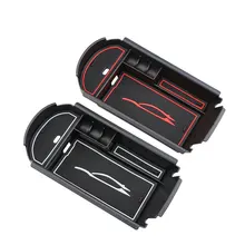 Carmilla ABS автомобиль центральный подлокотник коробка для хранения средства ухода автомобиля Toyota C-HR CHR 2016 2017 2018 салонные аксессуары