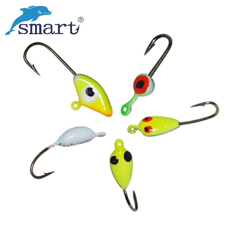 

20Pcs Ice Jig Hooks for Winter Fishing Lures Pesca Jigs Head Hard Bait Isca Artificial Para Pesca Leurre Peche Carpe Tackle