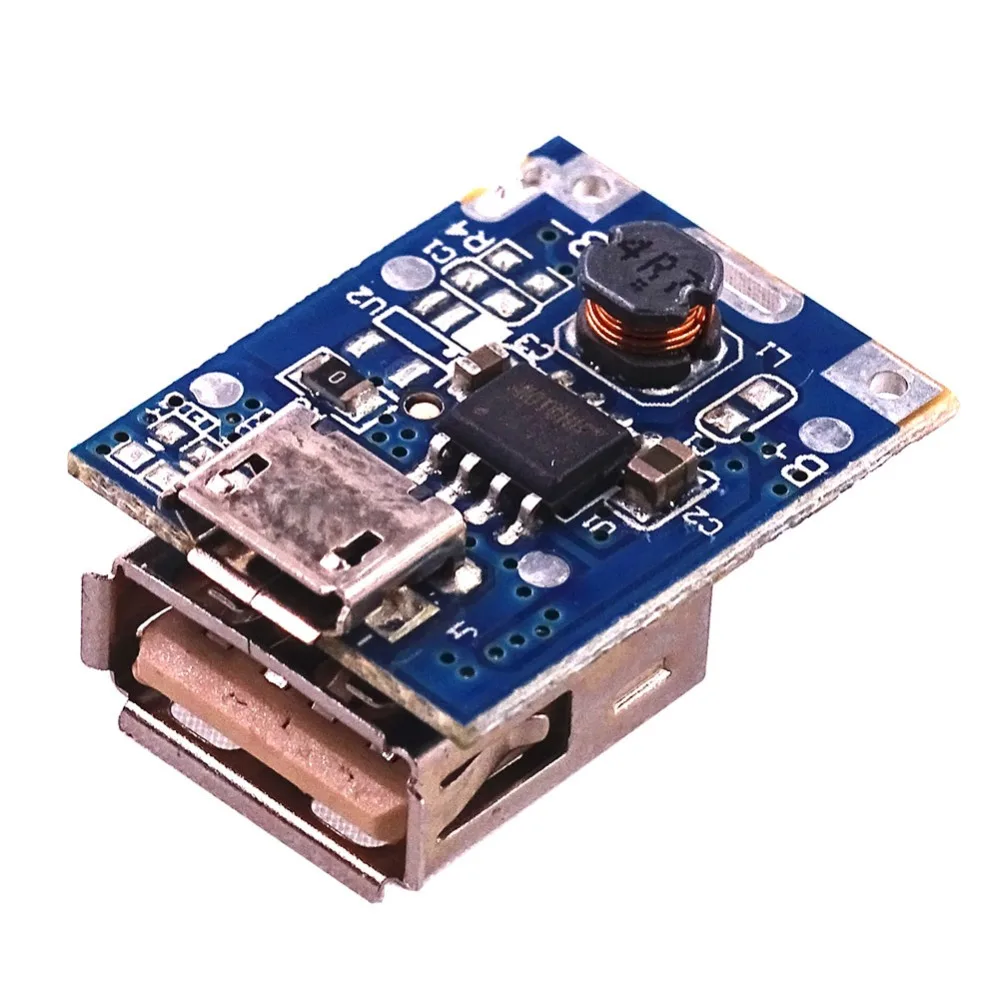 

5pcs 5V Boost Step Up Power Module Lithium LiPo Battery Charging Protection Board LED Display USB For DIY Charger 134N3P Program