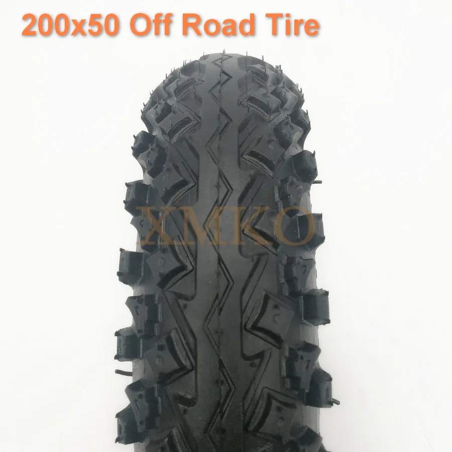 New 200X50 Inner Tube Tire Off Road Tyre Folding Electric Scooter Tire For Razor Electric Scooter E-Scooter 4