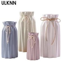 

The Origami Vases Ceramic Tabletop big Vase Home Decoration Vase Fashion Modern European Style Flower Vase Household Decoratio