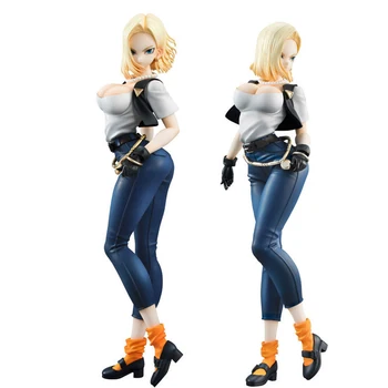 

20cm Dragon Ball Z Android 18 Lazuli Sexy Anime Action Figure PVC New Collection Figures Toys Collection For Christmas Gift