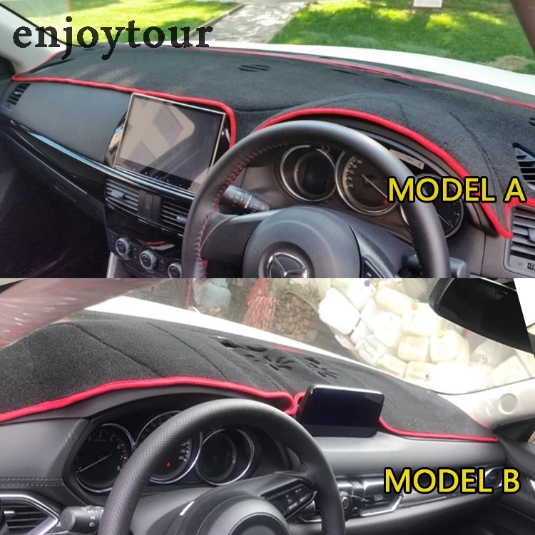 Для Mazda 3 Axela BK BL BM BN 2003 2018 чехлы для стайлинга автомобиля коврик приборной панели