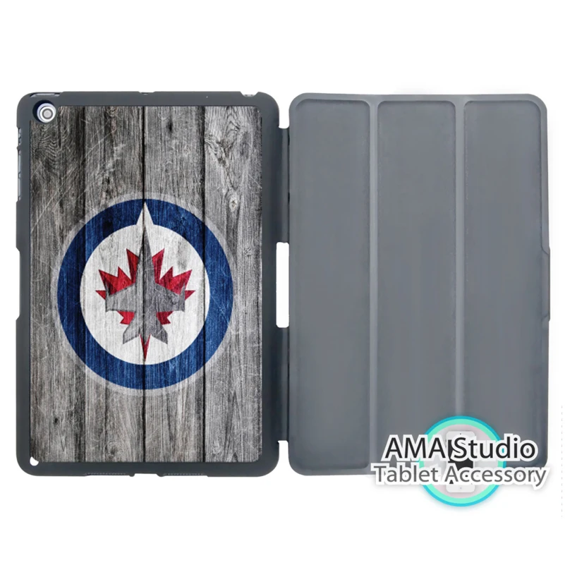 Winnipag Jetz Ice Hockey League Cover Case For Apple iPad Mini 1 2 3 4