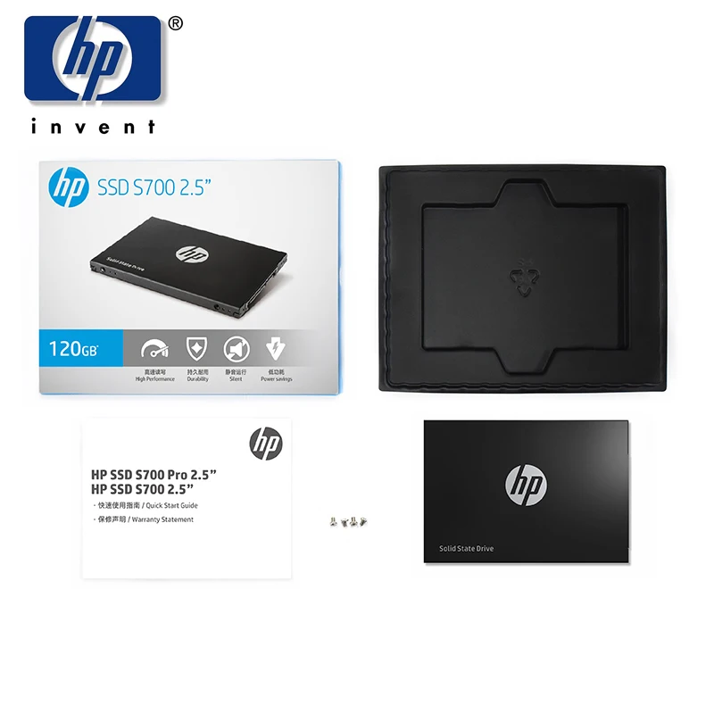HP SSD S700 pro 500GB 120GB 250GB 750 EVO Internal Solid State Disk Hard Drive SATAIII SATA 3 2.5 Inch 7mm for Laptop Desktop PC  (5)