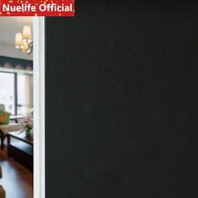 60x100 см Черное Матовое стекло пленка для ванной кухни магазин детская комната гостиная балкон окно тонированное стекло