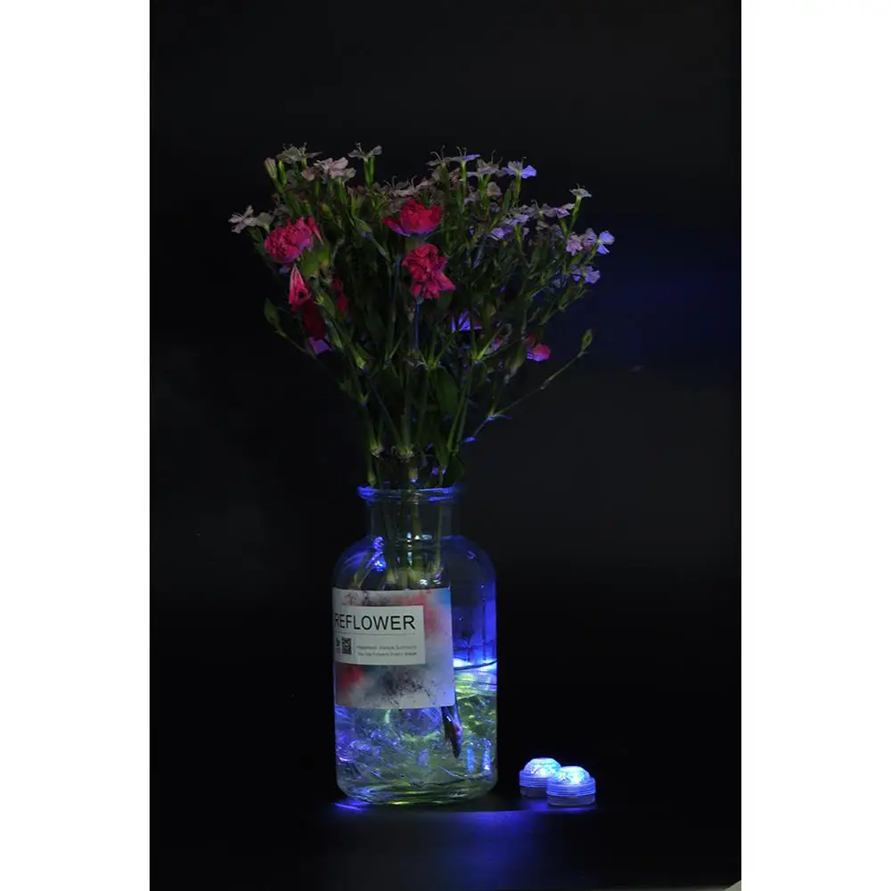 3LED Submersible Light White Color with remote