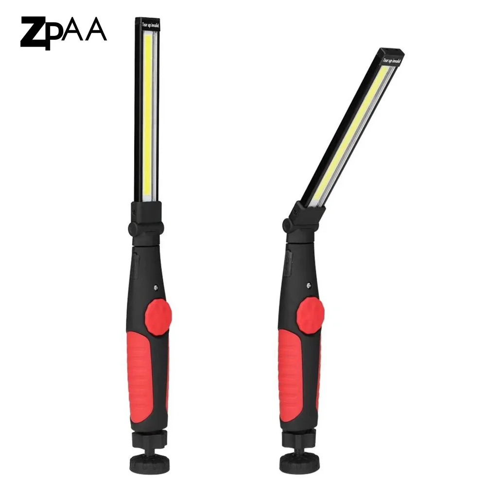 

Rechargeable Work Light Inspection Light USB LED Work Lamp COB Portable Super Bright Camping LED Flashlight with Magnetic Base
