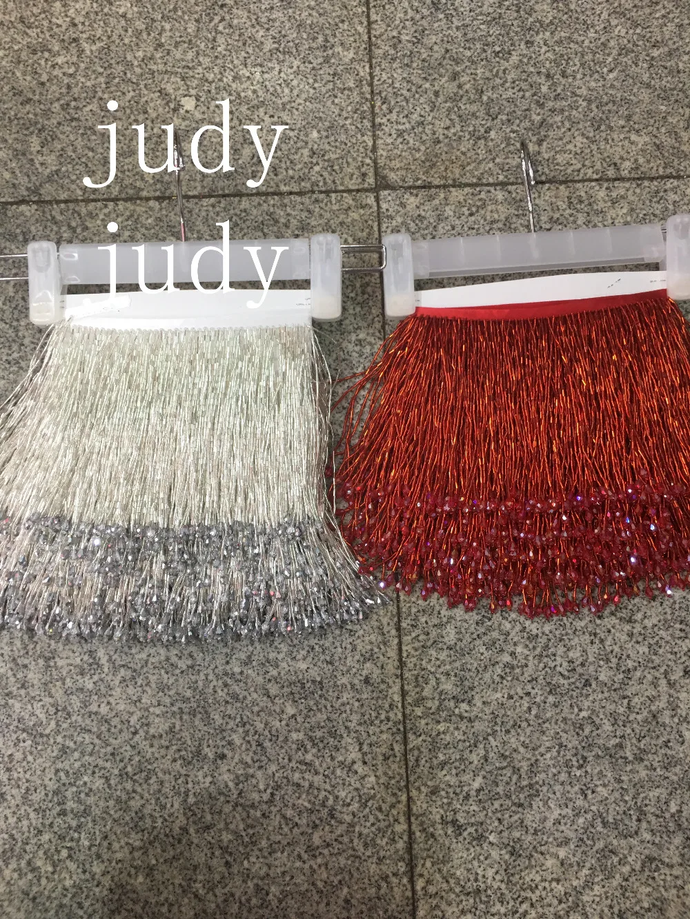 buy stock tassel lace stock 5 yards bag Ym2461# 15cm High grade silvery Tassels for sawing dress Free shipping