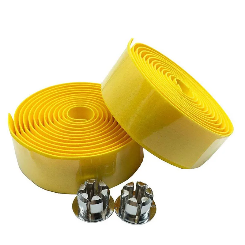 Microfiber Road Bike Handlebar Tape Durable Comfortable Cycling Race Bicycle Handlebar Grips Tapes +2 Bar Plugs Belt Straps bike handlebar tape bicycle grips bicycle handlebar strap