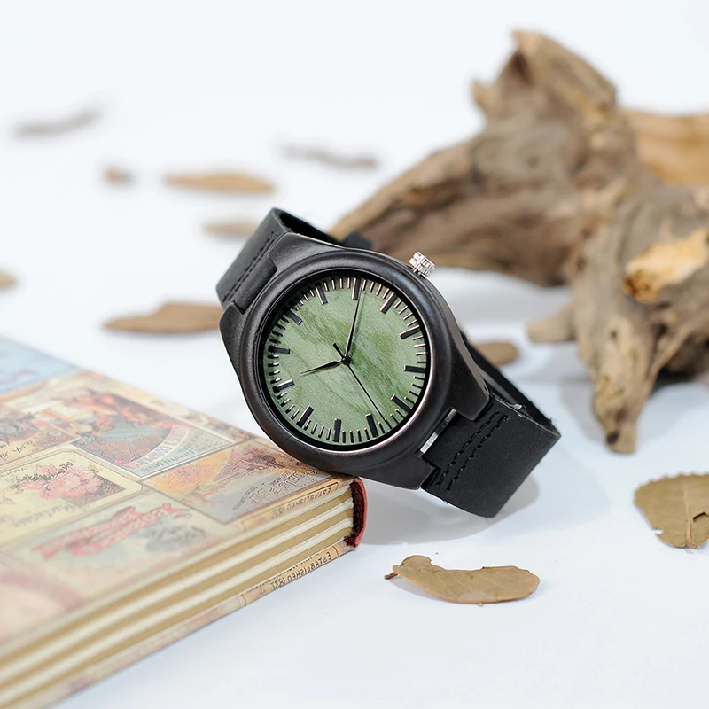 BOBO BIRD Men's Woooden Watches Fashion Japan Move' Quartz Watch Male Wristwatches relogio masculino relojes C-F03 DROP SHIPPING