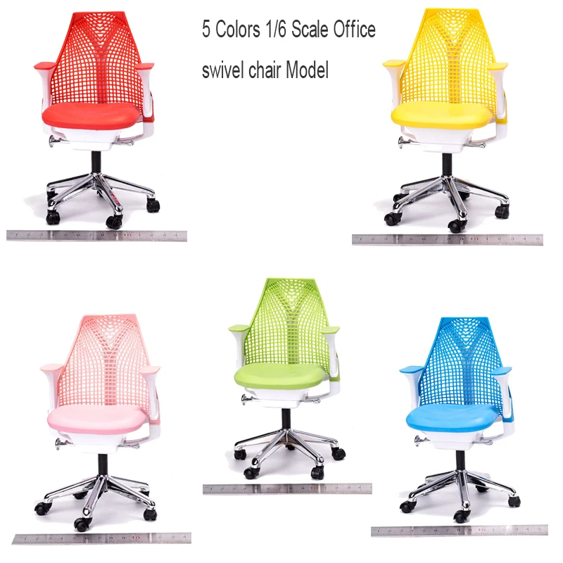 

Toys & Hobbies 1/6 Scale Scenes Accessories Office Swivel Chair With Shock Model 5 Colors f 12 Inch Hot Toys Action Figure Doll