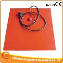 24 v силиконовый резиновый нагреватель кровать 225 мм x 225 мм(" x 9"