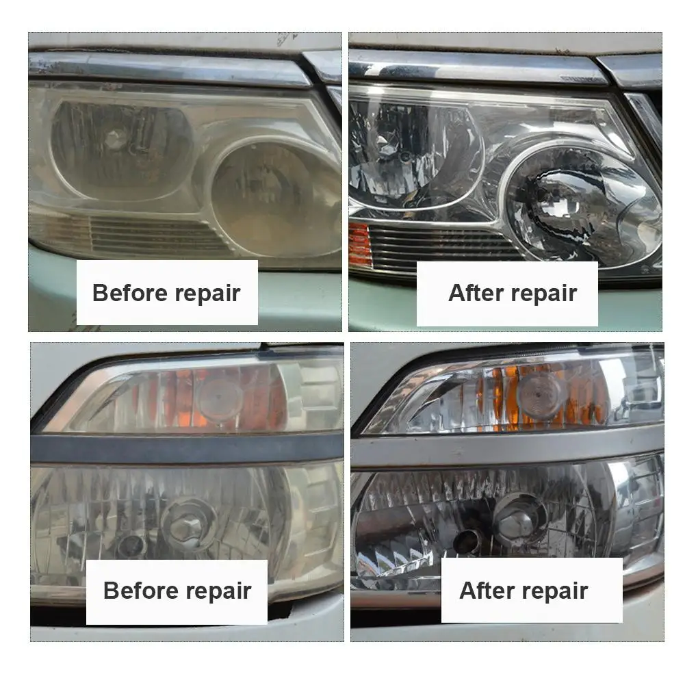 30 Ml Car Headlight Repair Liquid Auto Lamp Lenses Scratch Repair Polishing Refurbished Coating Super Hydrophobic Glass Coating