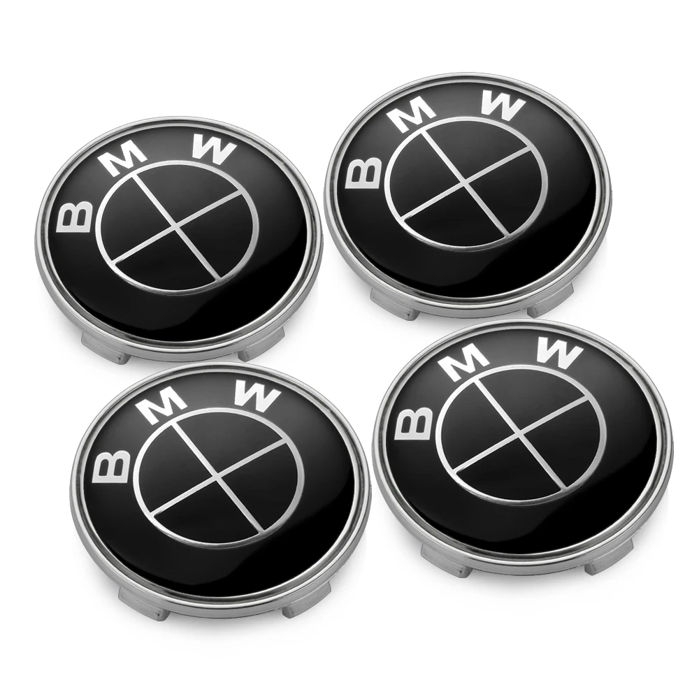 7Pcs BMW Logo Replacment 82mm 74mm Hood Bonnet Trunk Steering Wheel Center Cap BMW Badge Emblem E46 E39 E36 E60 E90 F30 E53 E34 