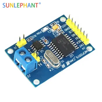 

MCP2515 CAN Bus Module TJA1050 Receiver SPI Module For 51 MCU ARM Controller DC 5V SPI Interface Control Resistors