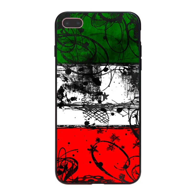 MaiYaCa флаг Италии роскошные красивые аксессуары для телефонов Чехол для iPhone 8 7 6 6 S Plus X XS XR XSMax 5 5S чехол SE чехол - Цвет: 2