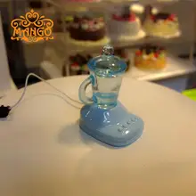 Мини кукольный домик набор декораций Аксессуары игрушка мини-миксер свежая фруктовая Соковыжималка чайник два цвета на выбор