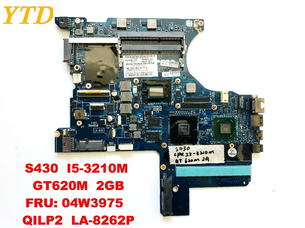 buy  Original for Lenovo Thinkpad S430 laptop motherboard I5-3210M GT620M 2GB FRU 04W3975 QILP2 LA-8262P