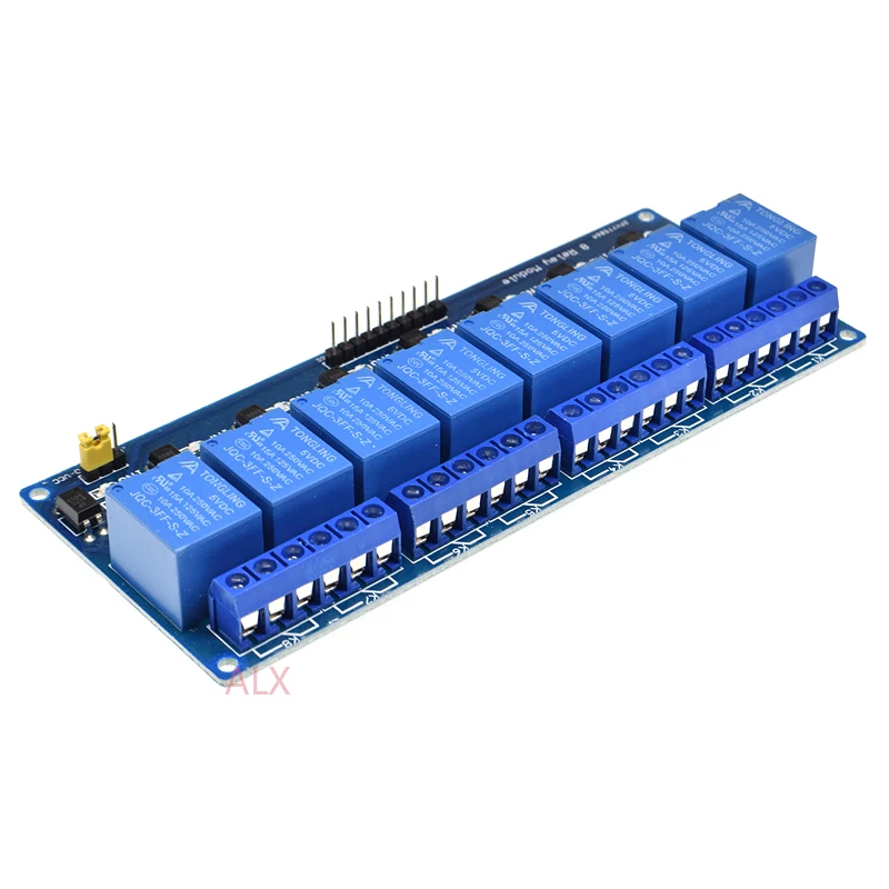 

5V 8 channel relay module BOARD with optocoupler Output 8 way FOR ARDUINO