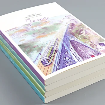 

Cute 16K 80Sheets Sketchbook Drawing Book Notebook Paper Sketch graffiti book Diary Journey For Office School Art Supplies