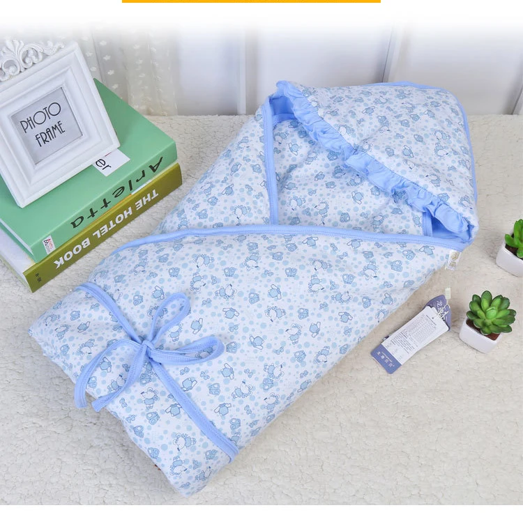Зима-осень хлопок младенческой ребенок спальный мешок конверт для новорожденных Детское постельное белье Спальные принадлежности