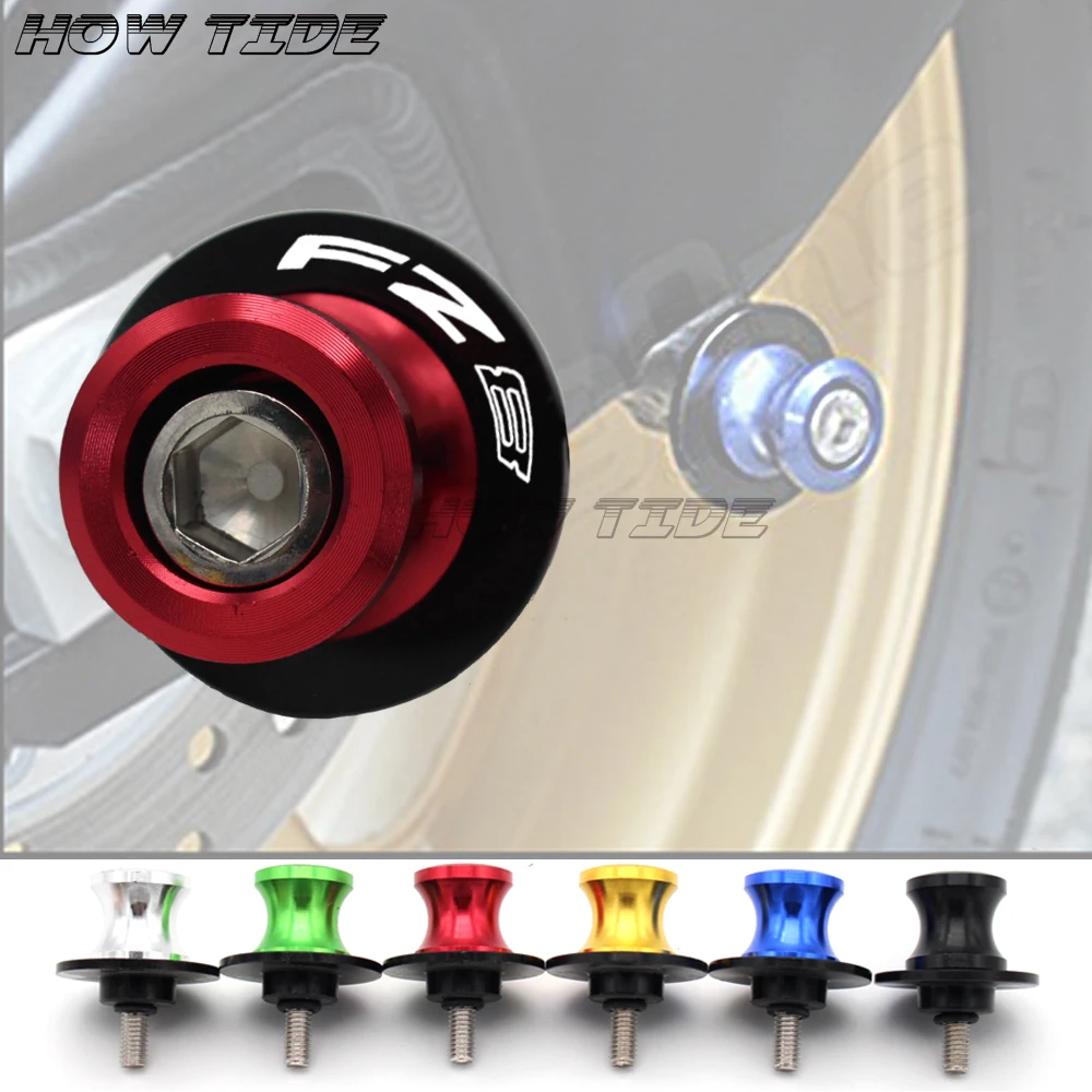 

For Yamaha FZ8 FZ 8 2011-2015 Motorcycle CNC Aluminum Swingarm high quality Spools Slider Stand Screws