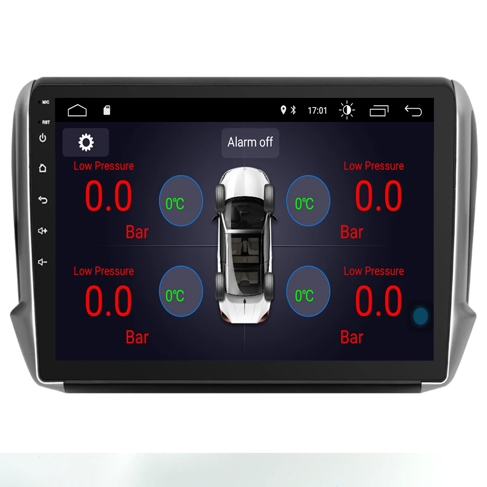 

10.2" Android 9.1 Car GPS Player Navi for Peugeot 208 2008 with 2G+16G Quad Core Stereo Radio Multimedia No DVD 4G