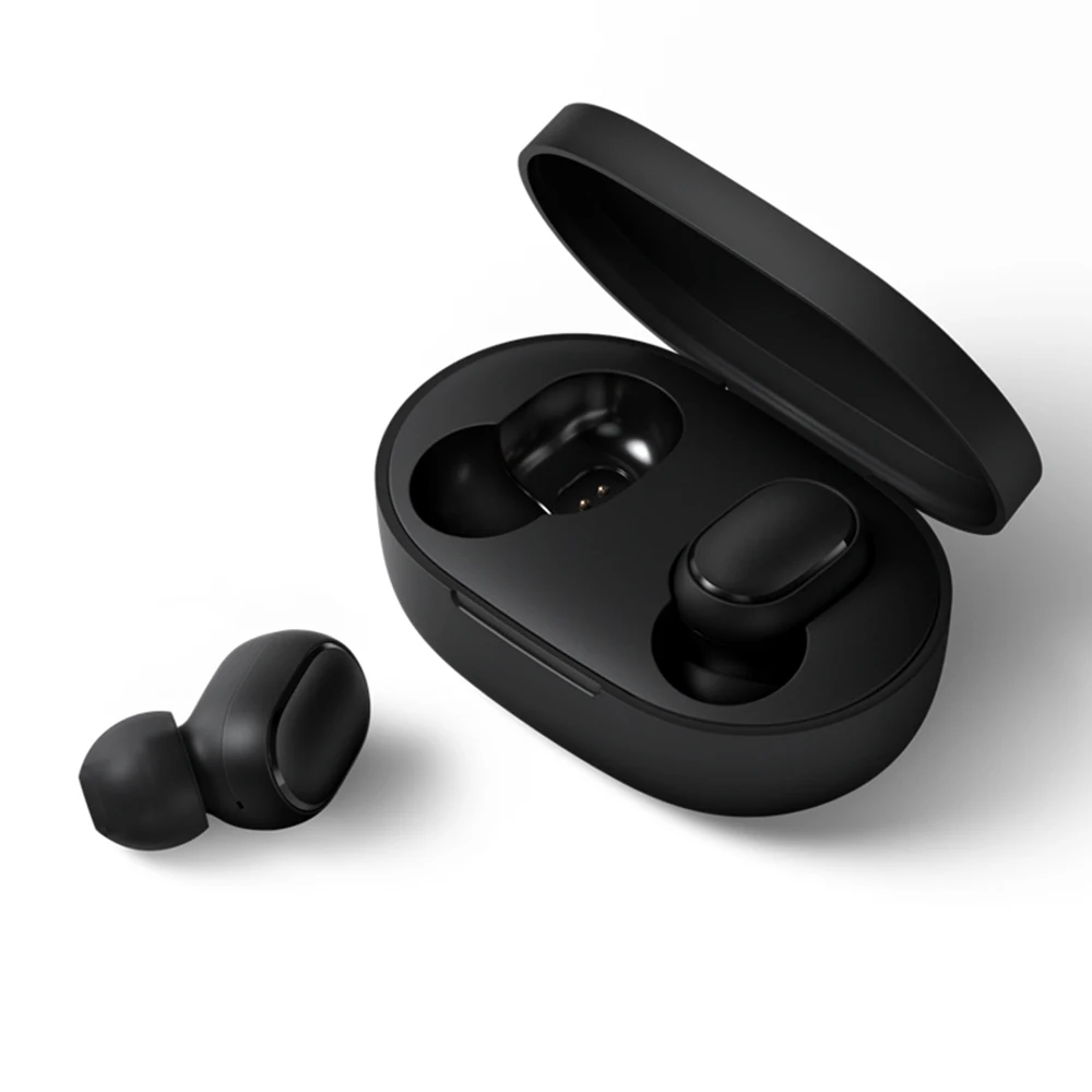 Xiaomi Redmi Airdots TWS Bluetooth наушники Оригинальные стерео бас 5 0 Eeadphones с микрофоном Handsfree AI