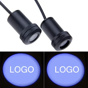 

1-10 Pair For ABARTH Logo Car Door Welcome Light Laser LED Projector Courtesy Decorative Lamp For Fiat 500 595 695 124