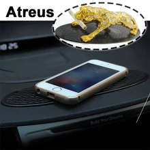 Atreus 1 шт. для Mercedes benz W204 W203 W211 AMG Mini cooper Skoda octavia a5 a7 приборной панели автомобиля силикона-антискользящий коврик держатель для блокнота