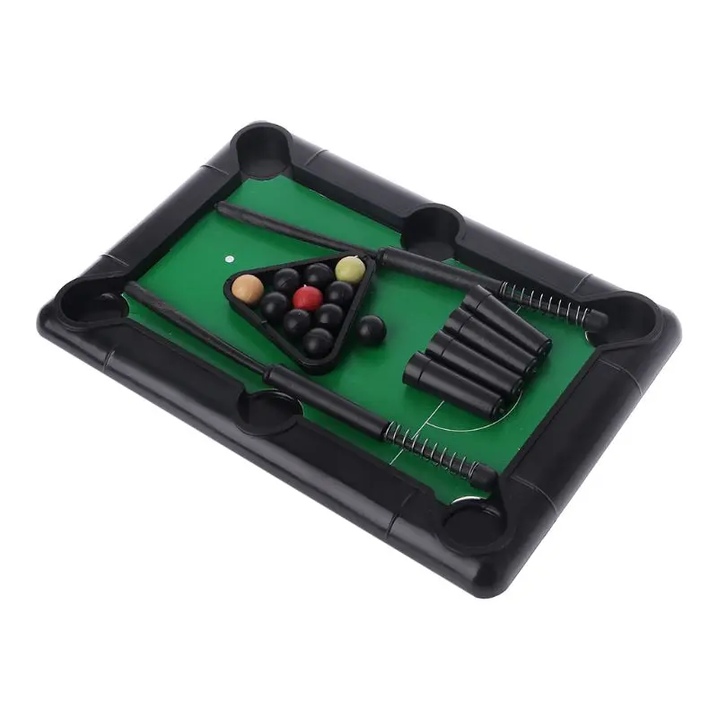 

Novelty Mini Desktop Pool Table Billiard Tabletop Pool Toy Game Set Parent-child Interaction Children Educational Toys
