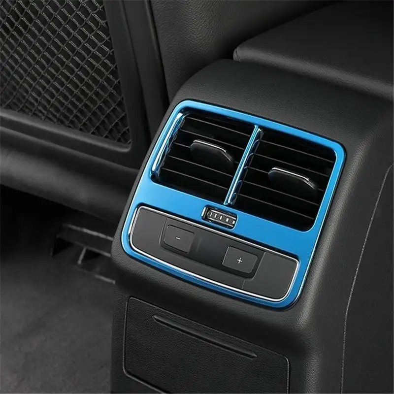 

Auto Decorative Chromium Steering Wheel Air Conditioner Interior Dashing Trim Parts Covers Sticker Strip 17 18 19 FOR Audi A4L