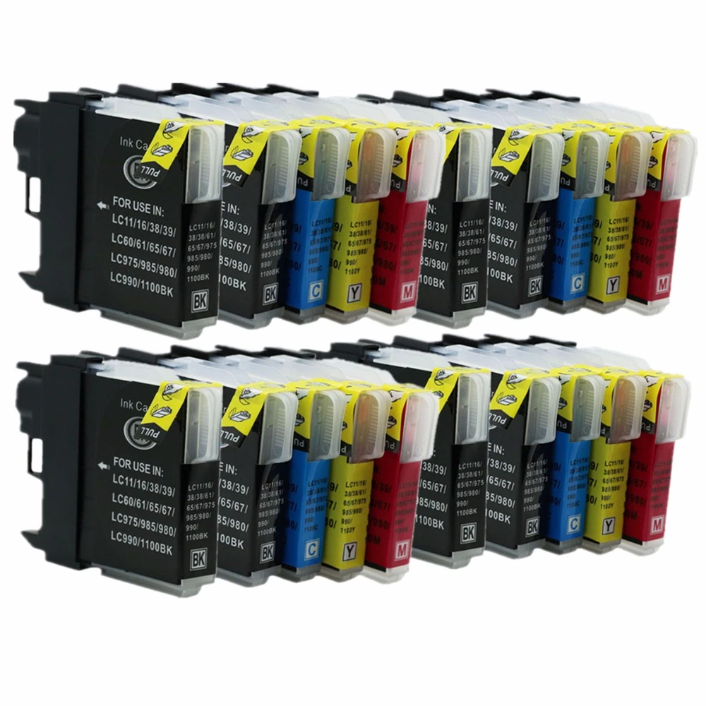 Replacement  Ink  Cartridges LC11/16/38 LC 11 16 38 LC11 LC38 LC16 LC-11 LC-38 LC-16 For  DCP-J715N DCP-J125 inkjet cartridge