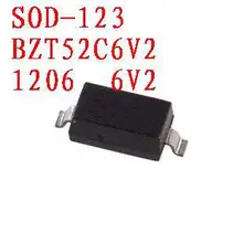 Зенеровский диод BZT52C6V2 SOD-123 100 шт