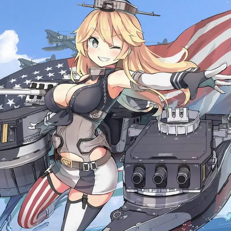 Домашний текстиль Kantai Коллекция аниме Iowa