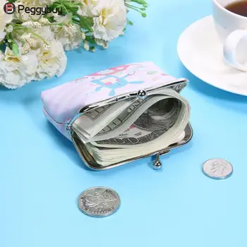 

Women Girls Wallet Card Holder Case Mini Clutch Handbag Change Coin Purse Bag Leather Wallet Card Holder Case Coin Purse Clutch