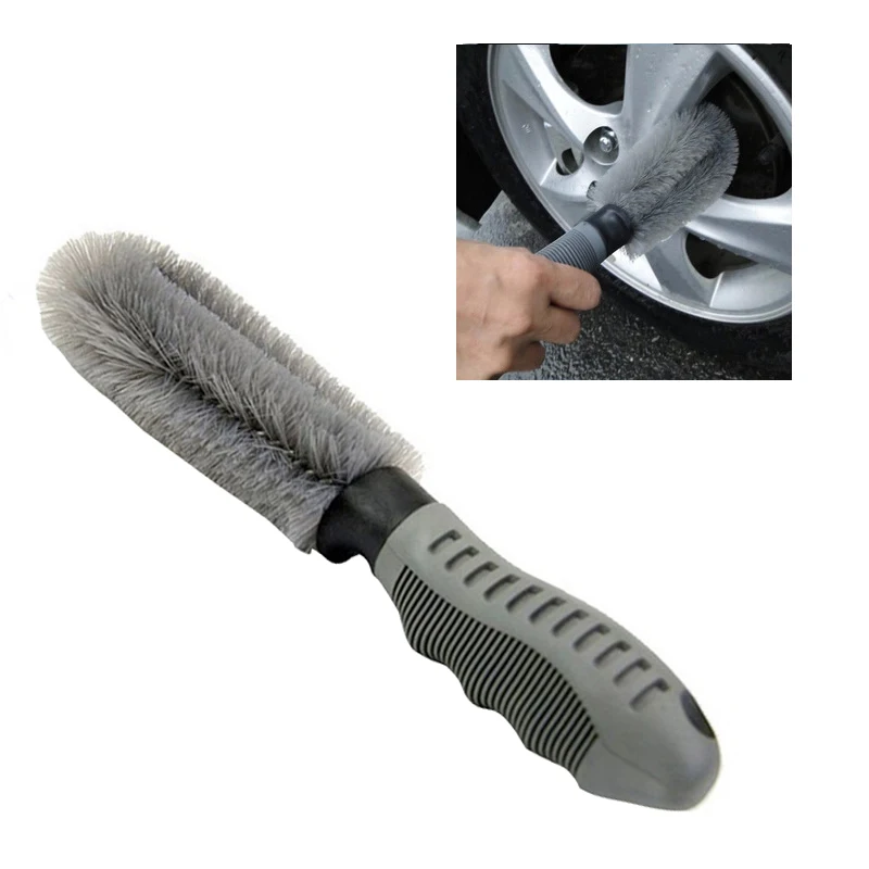 

For All Car Auto Motorcycle Car Wash Tire Brush Dust Cleaner Cleaning Tool Wheel Clean DXY88