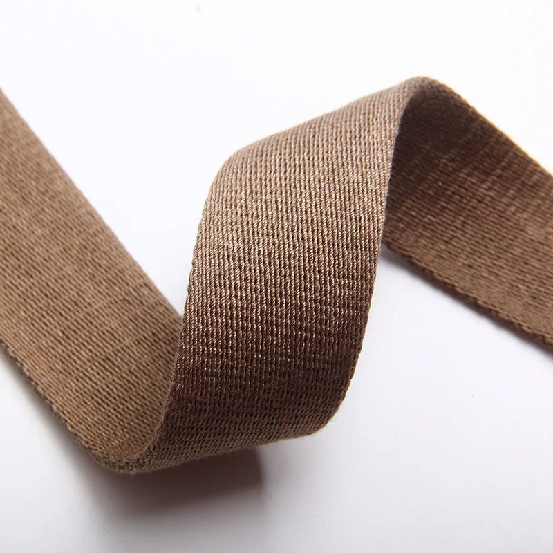Hot sale high quality soft cotton webbing twill tape 2.1mm heavy thick