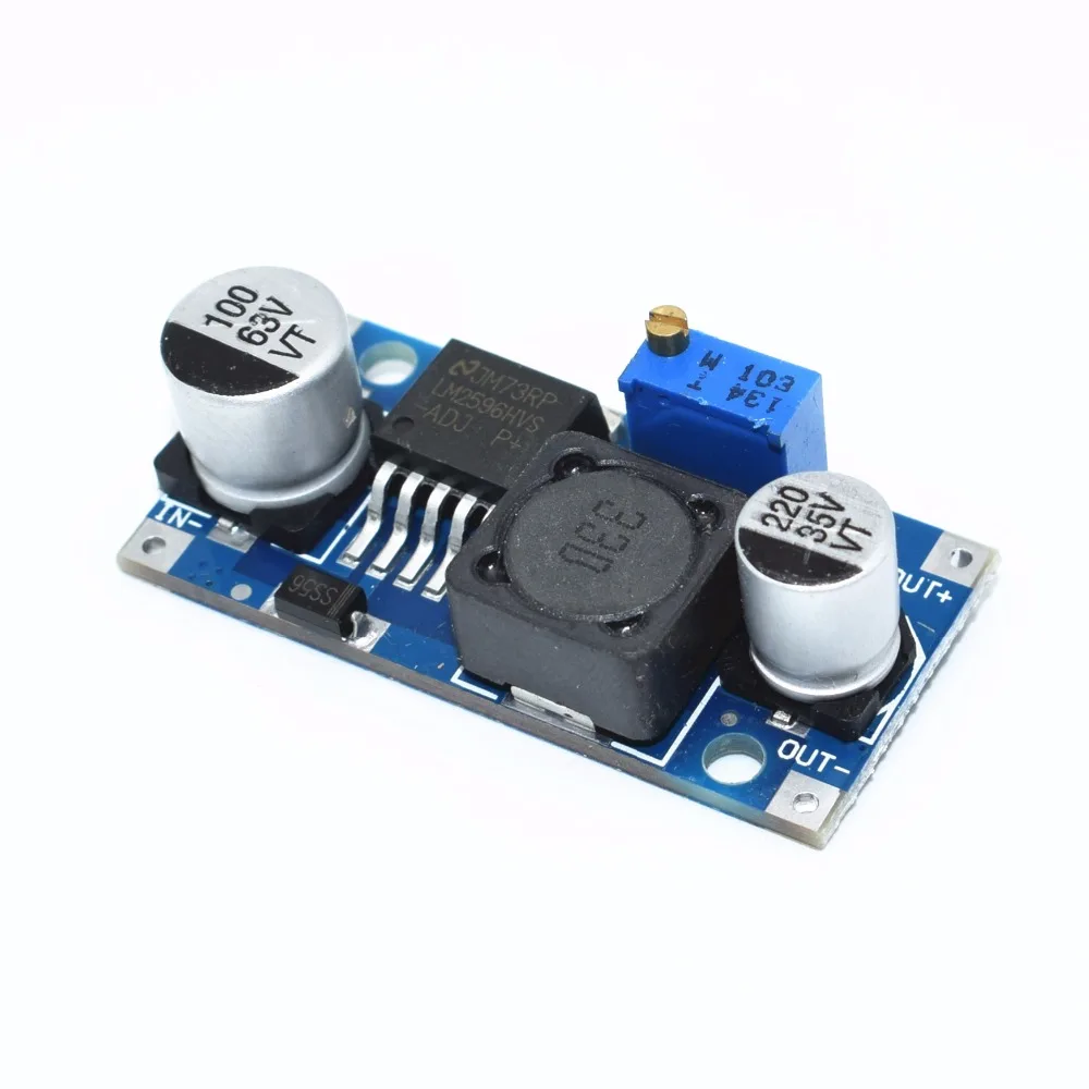 

LM2596HVS LM2596 HV LM2596HV DC-DC Adjustable Step Down Buck Converter Power Module 4.5-50V To 3-35V Urrent limiting