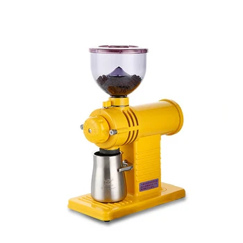 Coffee Grinder Electric Coffee Machine Ghost Tooth Cutter Steel Grinder with Sieve Powder  110V220V Home Mini Coffee Machine
