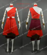 Hot Anime Cosplay de Avatar La Leyenda de Korra Katara Katara Por Encargo Conjunto Completo Cualquier Tamaño Envío Libre